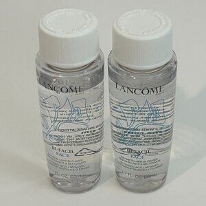 2 new bottles. LANCOME BE FACIL FACE make up remover. 50ml each